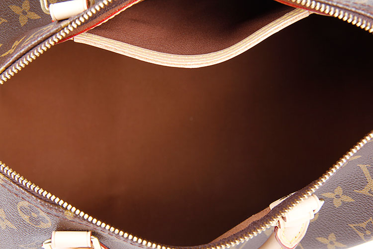 Louis Vuitton/路易威登 SPEEDY 30 Monogram帆布 牛皮 女士 手袋 手提包 M41108