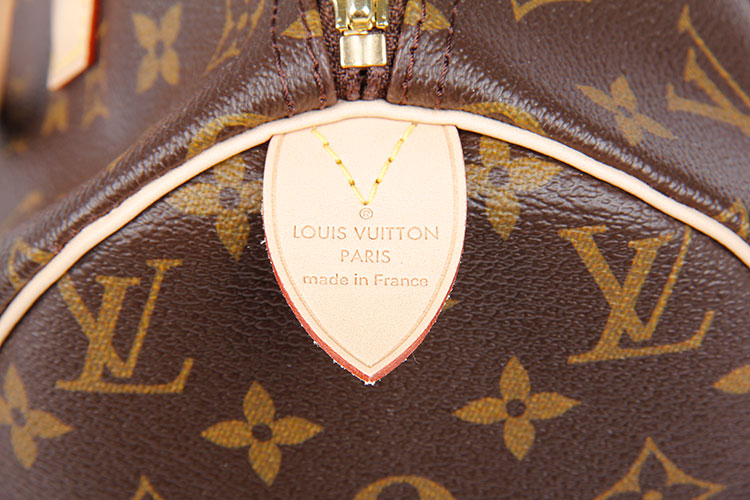 Louis Vuitton/路易威登 SPEEDY 30 Monogram帆布 牛皮 女士 手袋 手提包 M41108