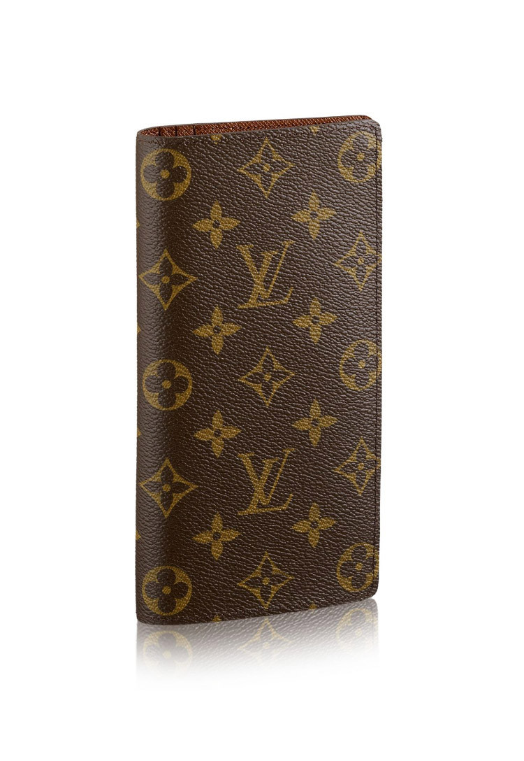 Louis Vuitton/路易威登 BRAZZA 男士 Monogram帆布 长款两折钱包 M66540