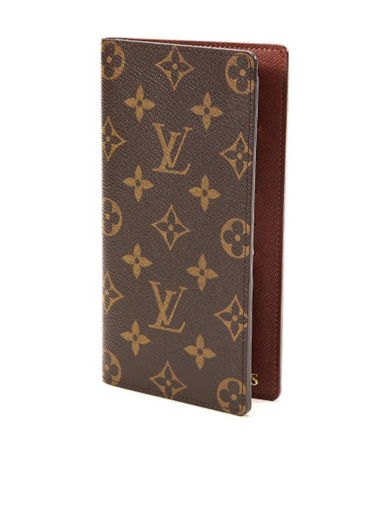 Louis Vuitton/路易威登 BRAZZA 男士 Monogram帆布 长款两折钱包 M66540