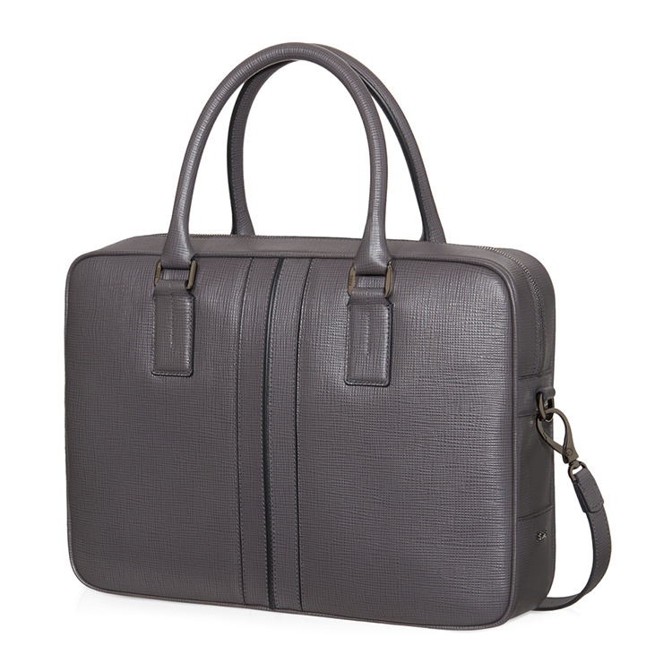 Tod’s/托德斯 男士灰色牛皮公文包