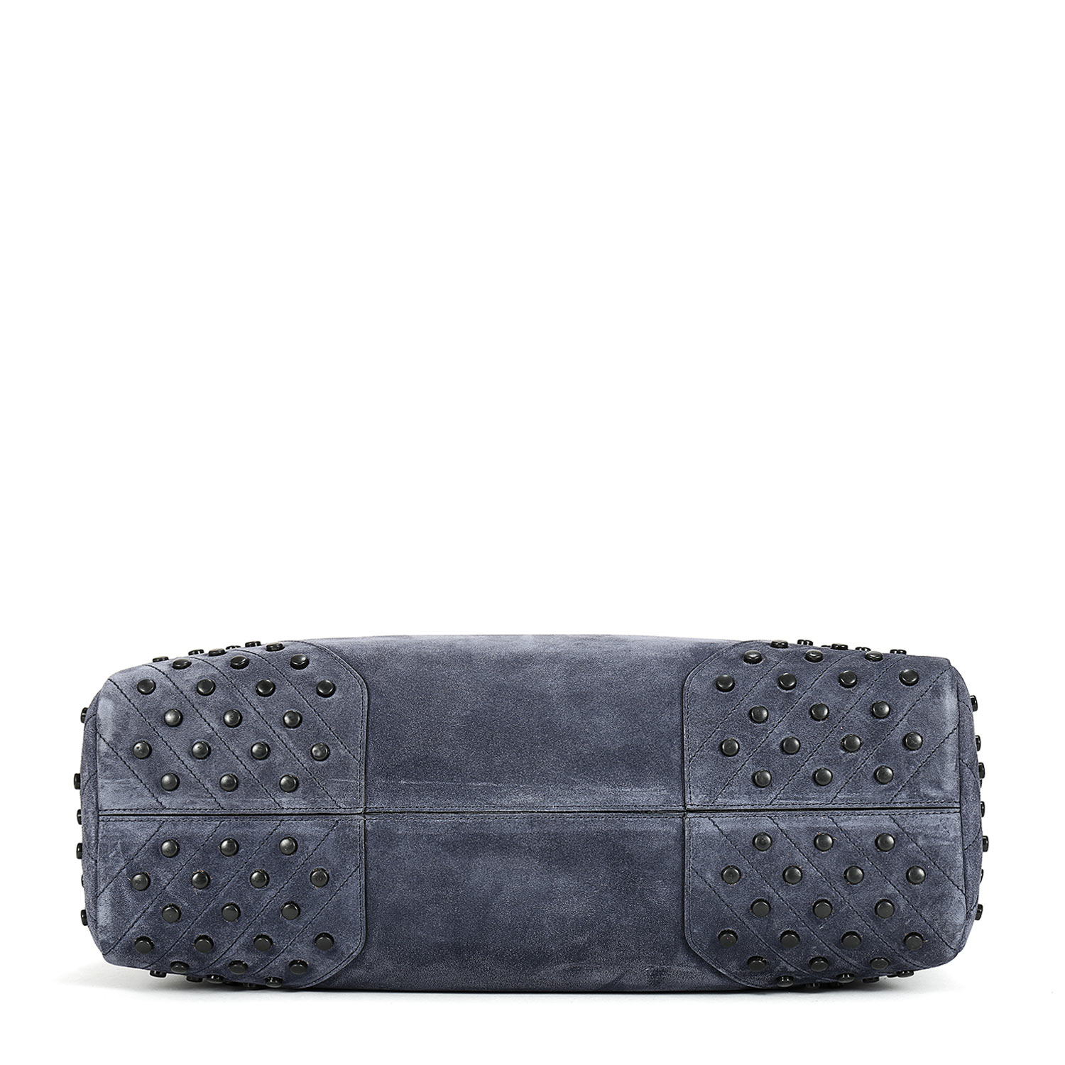 【包税】TOD’S托德斯深蓝色翻毛皮男士中号信封包 XBMGGTY13L0GRNU820
