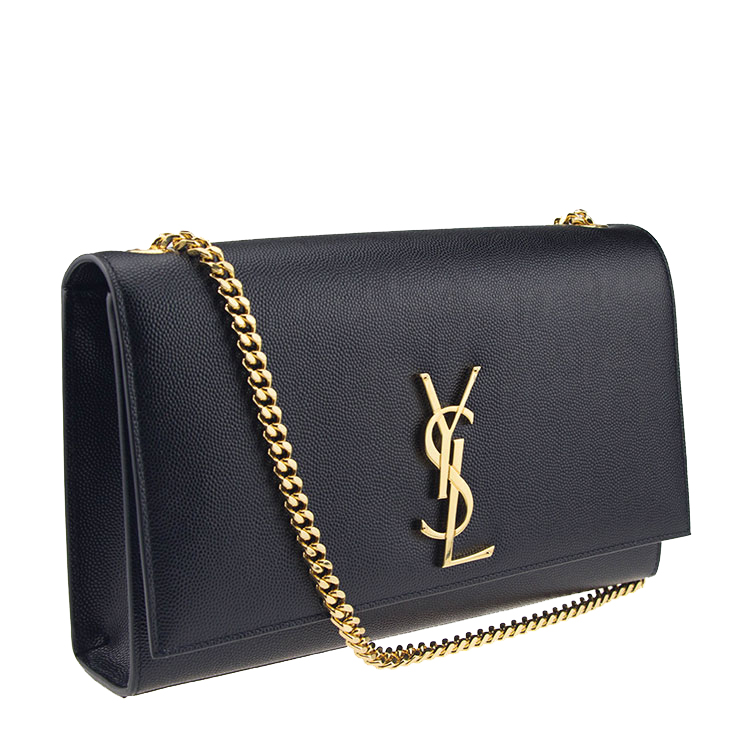 Yves saint Laurent/圣罗兰中号荔枝纹小牛皮女士单肩包#364021 BOW0J 1000