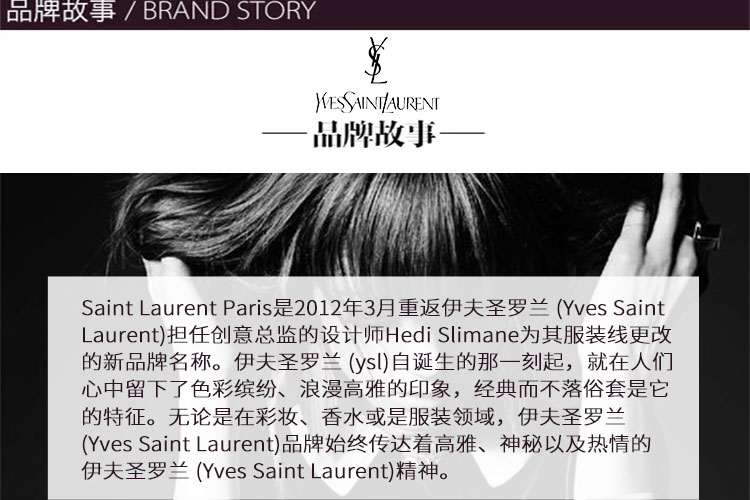 SAINT LAURENT PARIS/圣罗兰 牛皮长款YSL LOGO按扣女士钱包 437469BRM04