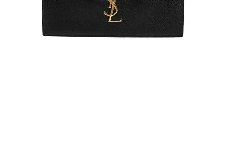 SAINT LAURENT PARIS/圣罗兰 YSL LOGO牛皮革女士手拿包 400409BOW0J