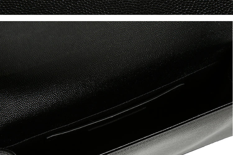 SAINT LAURENT PARIS/圣罗兰 YSL LOGO牛皮革女士手拿包 400409BOW0J