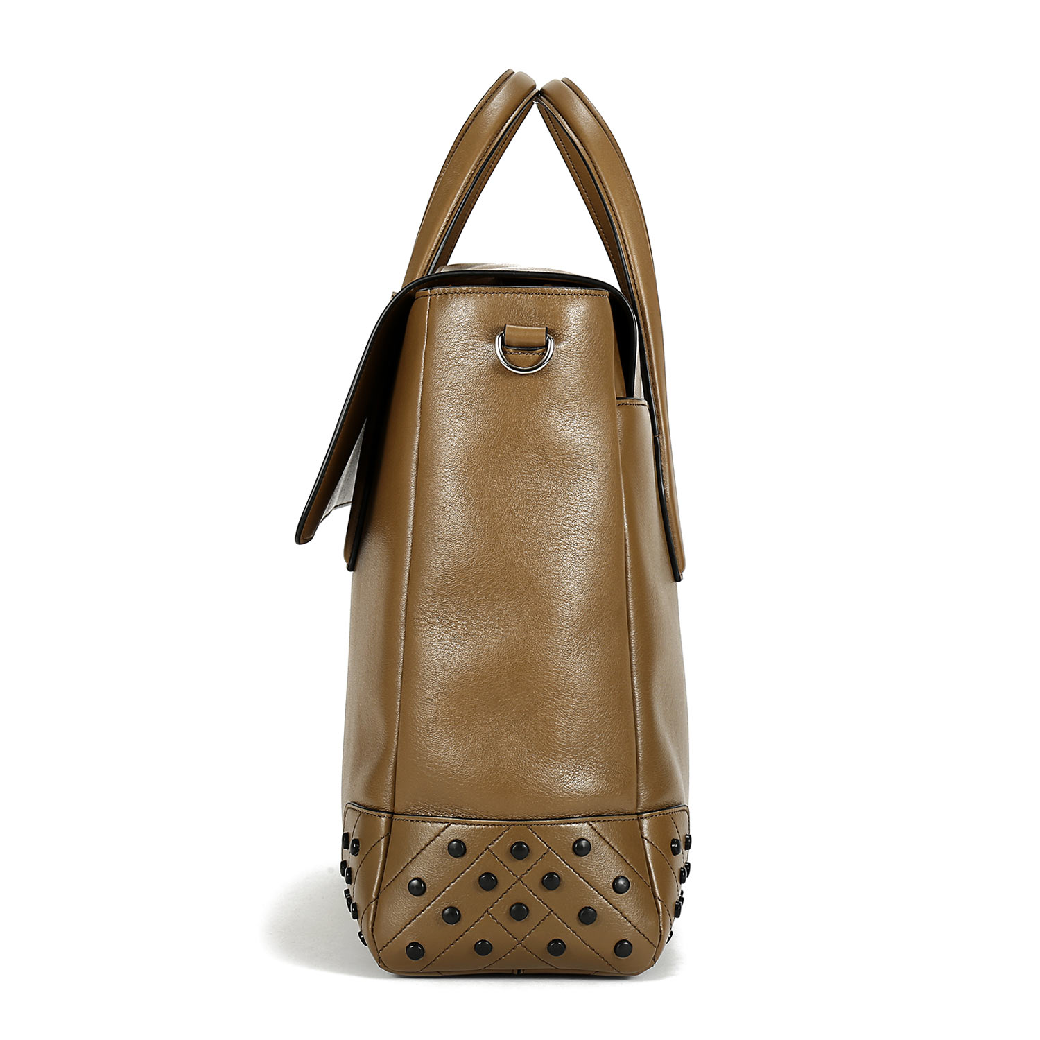 【寺库限量】TOD’S托德斯浅棕色小羊皮男士中号信封包 XBMGGTY13L0TICC813
