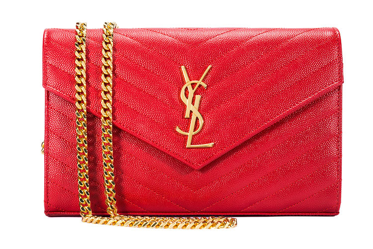 SAINT LAURENT PARIS/圣罗兰 女士牛皮单肩包377828 BOW01