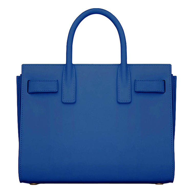 Yves saint Laurent/圣罗兰MINI星星款电光蓝牛皮女士手提包包#340778-BOO0J-4331