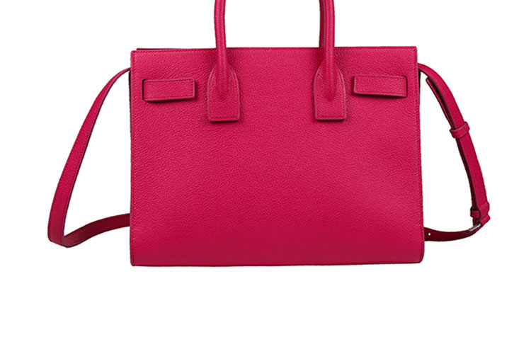 Yves saint Laurent/圣罗兰 牛皮革YSL风琴背提包 女士单肩包 392032B681N