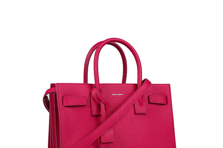 Yves saint Laurent/圣罗兰 牛皮革YSL风琴背提包 女士单肩包 392032B681N