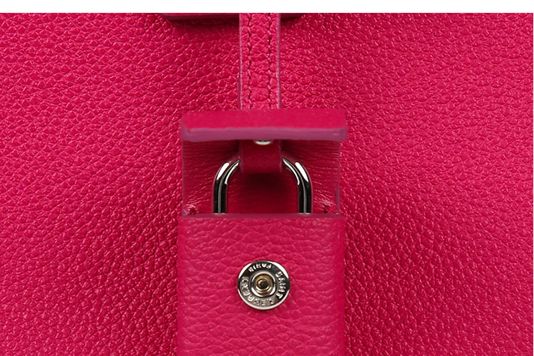 Yves saint Laurent/圣罗兰 牛皮革YSL风琴背提包 女士单肩包 392032B681N