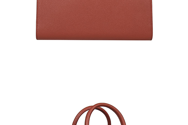 SAINT LAURENT PARIS/圣罗兰 牛皮革YSL风琴女士手提包 421863B681N