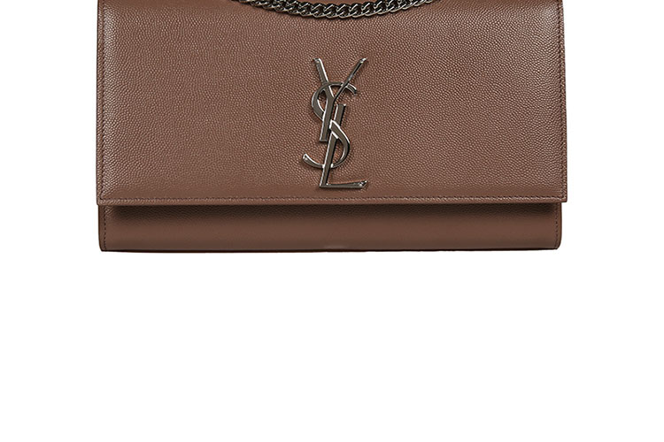 SAINT LAURENT PARIS/圣罗兰 牛皮YSL LOGO链条背提包 女士单肩包 364021BOW0N