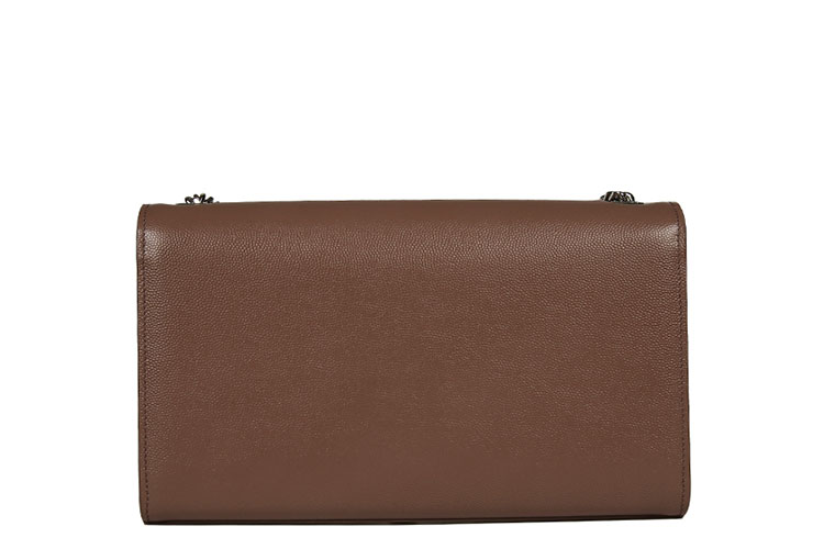 SAINT LAURENT PARIS/圣罗兰 牛皮YSL LOGO链条背提包 女士单肩包 364021BOW0N