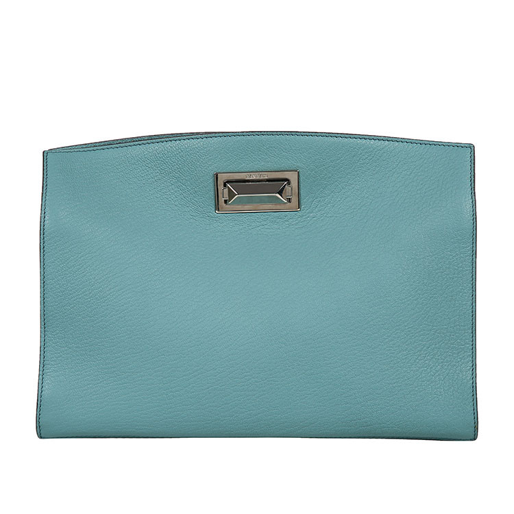 MaxMara/麦丝玛拉 简洁锁扣式羊皮女士手拿包 NHCLU0448710266