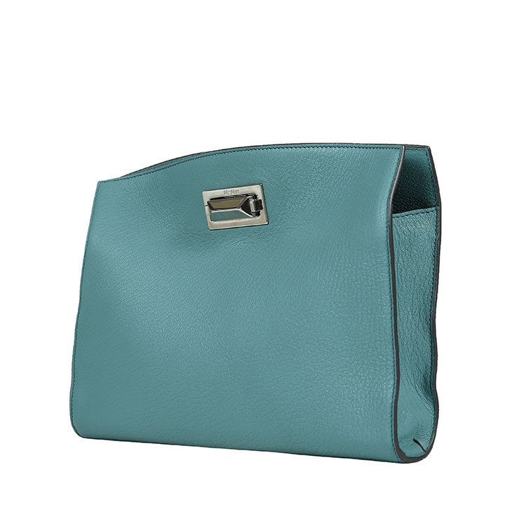 MaxMara/麦丝玛拉 简洁锁扣式羊皮女士手拿包 NHCLU0448710266