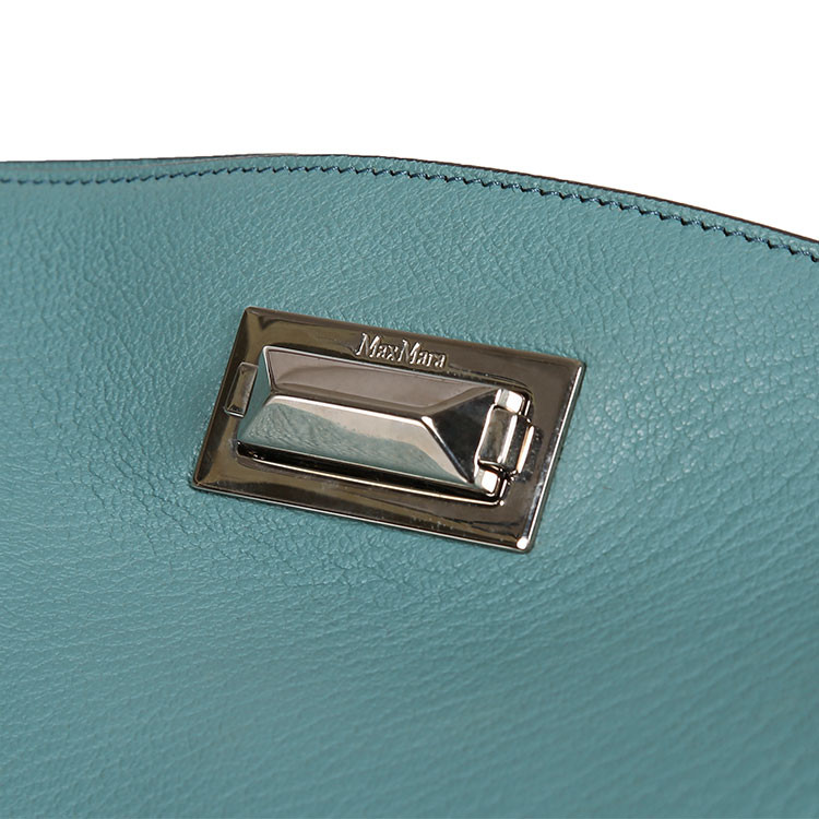 MaxMara/麦丝玛拉 简洁锁扣式羊皮女士手拿包 NHCLU0448710266