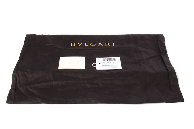 Bvlgari(宝格丽) 卡其色PVC斜挎包