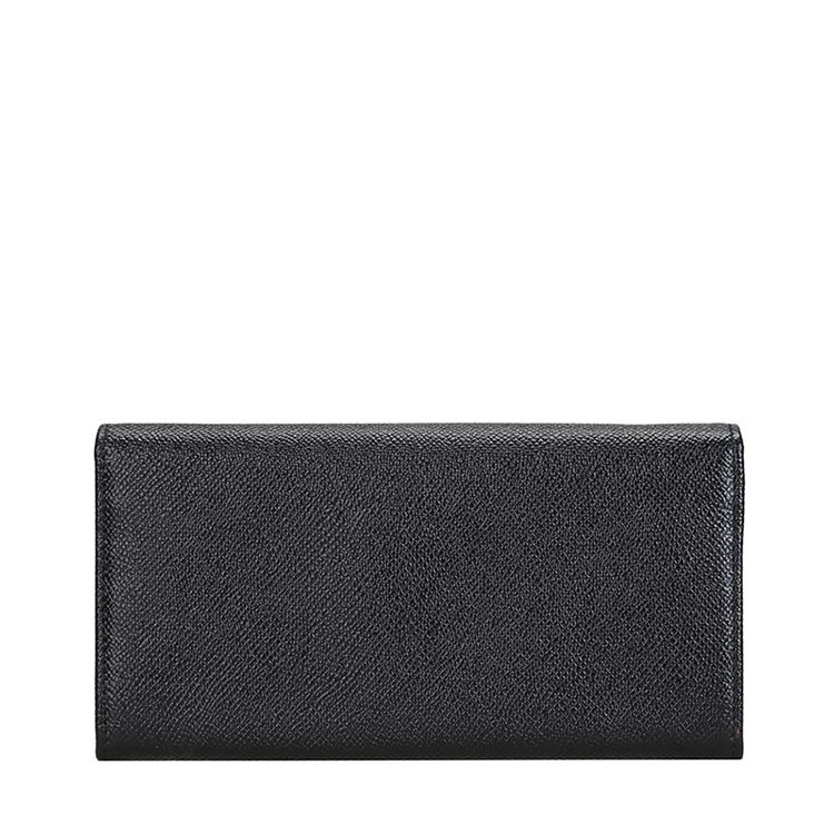 BVLGARI/宝格丽 小号女士BVLGARI小牛皮长款钱包 280526 黑色