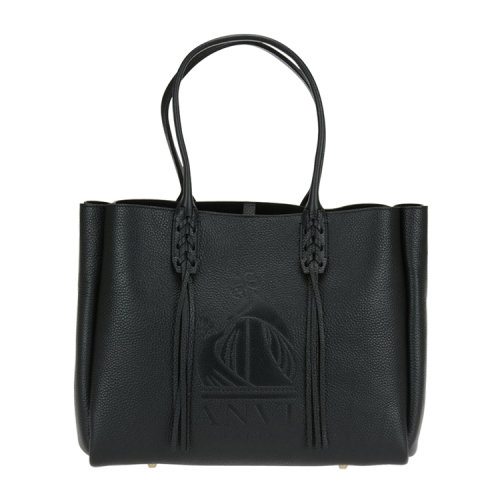 【包税】Lanvin/浪凡 女士 小牛皮 少女印花 单肩包 BR