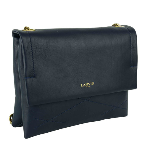 【包税】Lanvin/浪凡 女士 羊皮 logo点缀 单肩包 BR