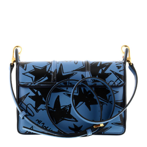 【包税】Lanvin/浪凡 女士 真皮 logo点缀 印花 单肩包 BR