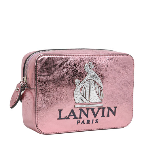 【包税】Lanvin/浪凡 女士 刺绣印花装饰 手提包 EB