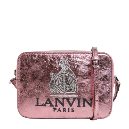 【包税】Lanvin/浪凡 女士 刺绣印花装饰 手提包 EB