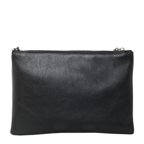 【可用券】【新品】Lanvin/浪凡 女士 真皮 小型皮具 手拿包 印花 黑色 EB
