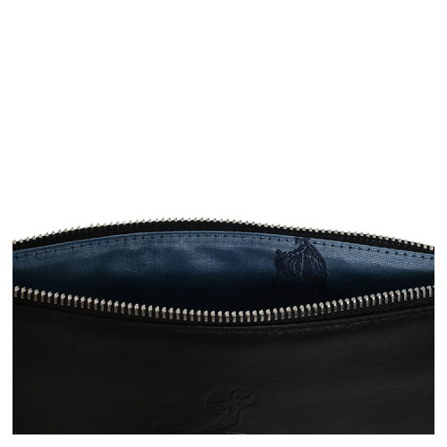 【可用券】【新品】Lanvin/浪凡 女士 真皮 小型皮具 手拿包 印花 黑色 EB