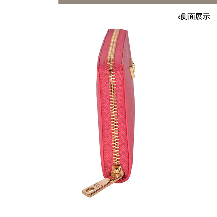 DKNY/唐娜 凯伦 牛皮 女士长款钱包钱夹手拿包 761423401-517