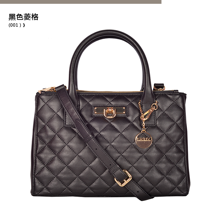 DKNY/唐娜 凯伦 牛皮 女士斜挎单肩手提包杀手包 764411007-001