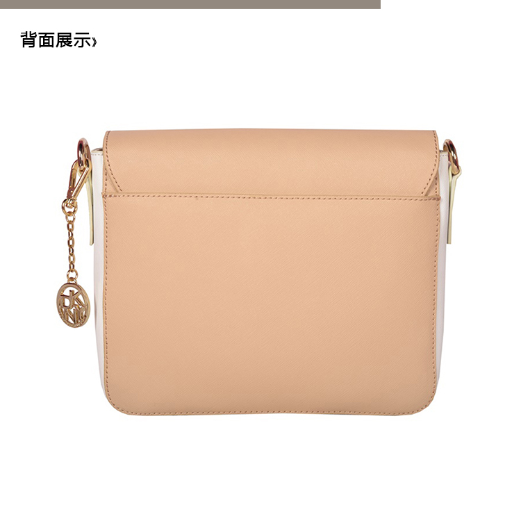 DKNY/唐娜 凯伦 牛皮 女士斜挎单肩包翻盖邮差包 761410102-927