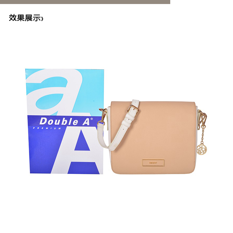 DKNY/唐娜 凯伦 牛皮 女士斜挎单肩包翻盖邮差包 761410102-927