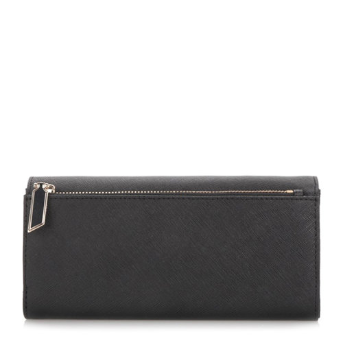 【16秋冬清仓】DKNY/唐娜 凯伦 女士字母浮雕装饰真皮钱包 AL