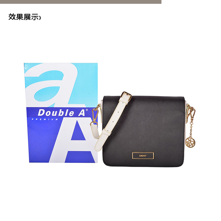 DKNY/唐娜 凯伦 牛皮 女士斜挎单肩包翻盖邮差包 761410102-061
