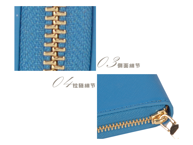 DKNY/唐娜 凯伦 牛皮 女士长款钱包钱夹手拿包 761423401-420