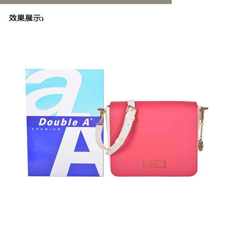 DKNY/唐娜 凯伦 牛皮 女士斜挎单肩包翻盖邮差包 761410102-519