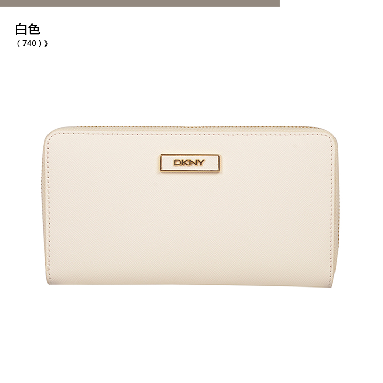 DKNY/唐娜 凯伦 牛皮 女士长款钱包钱夹手拿包 763421807-740