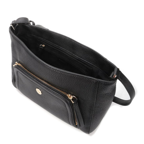 【16秋冬清仓】DKNY/唐娜 凯伦 女士 小牛皮 logo点缀 单肩包 AL