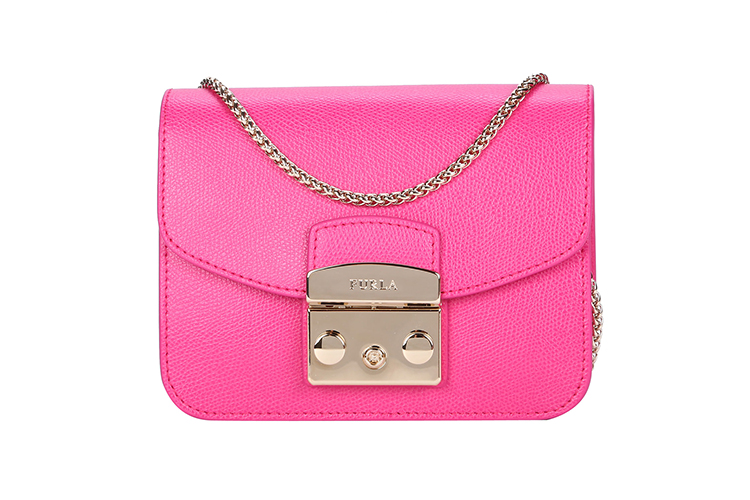 FURLA/芙拉 METROPOLIS系列女士牛皮单肩斜挎包 820678