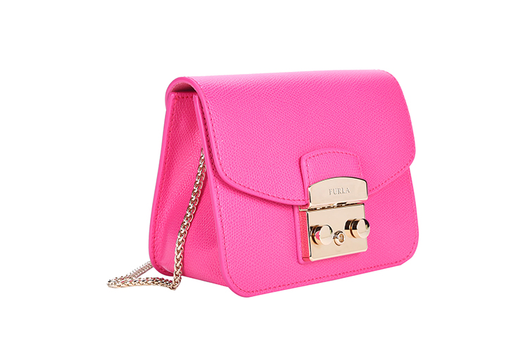 FURLA/芙拉 METROPOLIS系列女士牛皮单肩斜挎包 820678