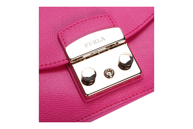 FURLA/芙拉 METROPOLIS系列女士牛皮单肩斜挎包 820678
