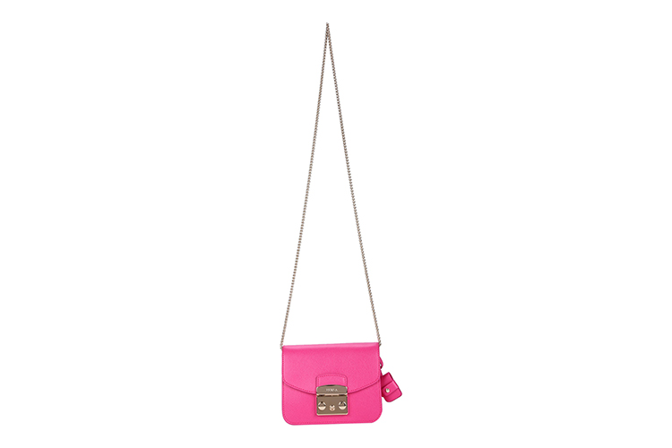 FURLA/芙拉 METROPOLIS系列女士牛皮单肩斜挎包 820678
