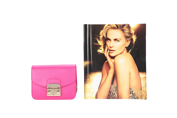 FURLA/芙拉 METROPOLIS系列女士牛皮单肩斜挎包 820678