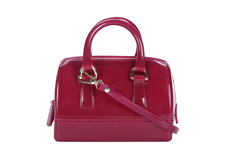 FURLA/芙拉 CANDY系列女士PVC单肩斜挎手提包 829954
