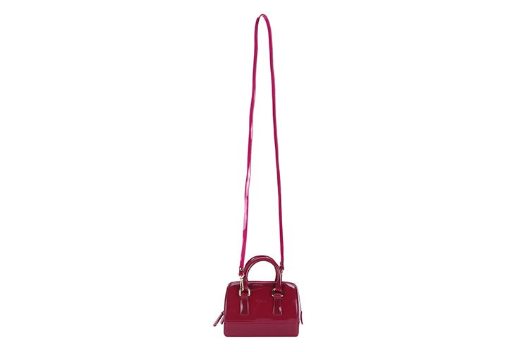 FURLA/芙拉 CANDY系列女士PVC单肩斜挎手提包 829954
