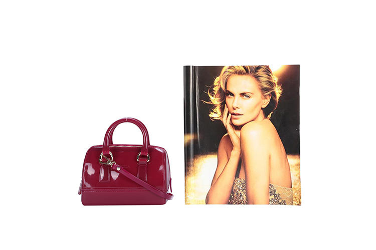 FURLA/芙拉 CANDY系列女士PVC单肩斜挎手提包 829954