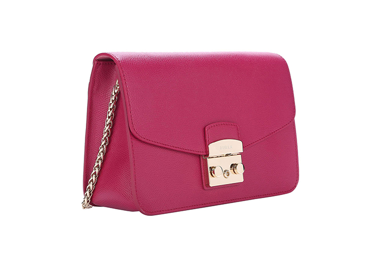 FURLA/芙拉 METROPOLIS系列女士牛皮单肩斜挎包 835162